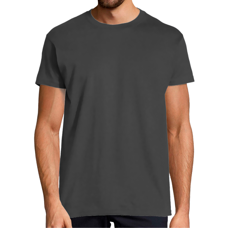 T-SHIRT HOMME KLASSS MUSIQUE "METALLICA FANS MUSIC", col rond 150 gr
