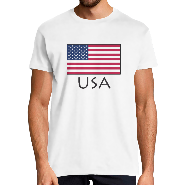 Face T-SHIRT USA HOMME