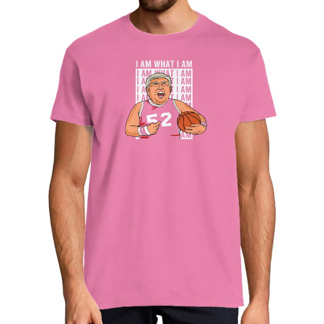 T-SHIRT TRUMP AND BASKETBALL HOMME humour