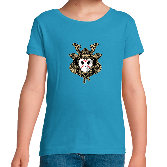 T-SHIRT SAMURAI JASON FILLE