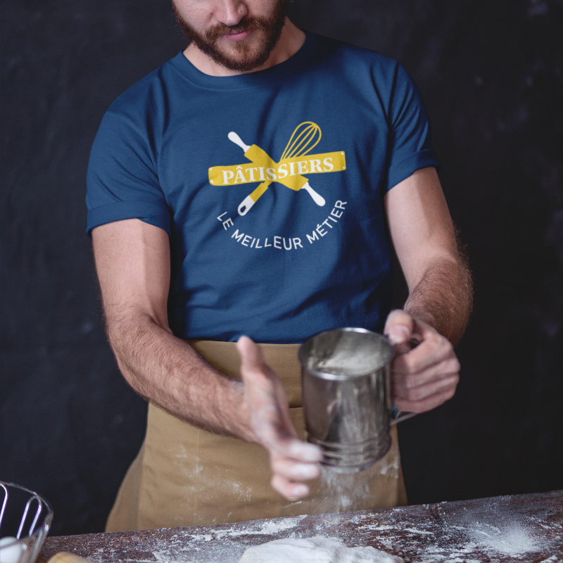 T-SHIRT PÂTISSIERS POUR HOMME