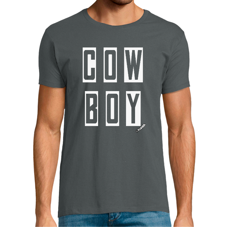 T-shirt Homme REGENT FIT KLASSS "COWBOY", col rond 150 gr