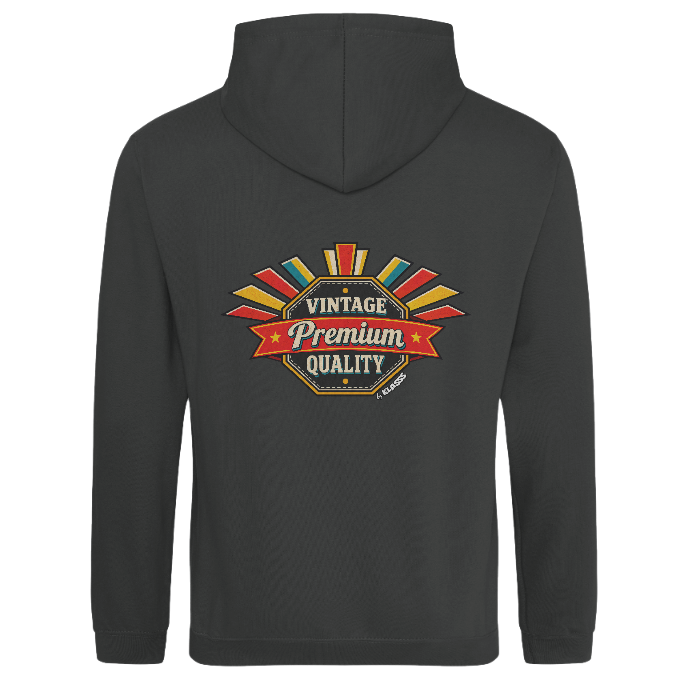 SWEAT A CAPUCHE HOMME KLASSS "VINTAGE PREMIUM QUALITY"