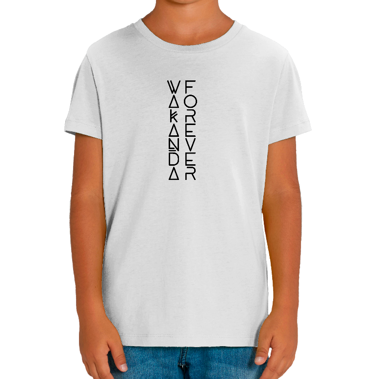 T-SHIRT WAKANDA FOREVER ENFANT