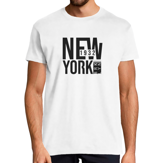 T-SHIRT NY 1932 HOMME