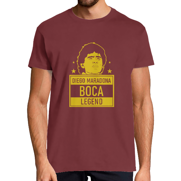 Face T-SHIRT DIEGO BOCA LEGEND HOMME