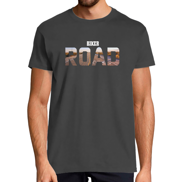 BIKER ROAD - T-SHIRT HOMME
