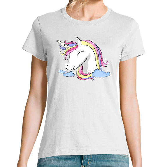T-shirt LICORNE SOURIANTE