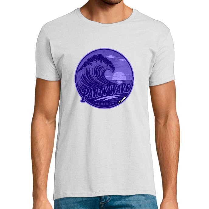 T-shirt Homme col rond REGENT FIT KLASSS "PARTY WAVE 2 "