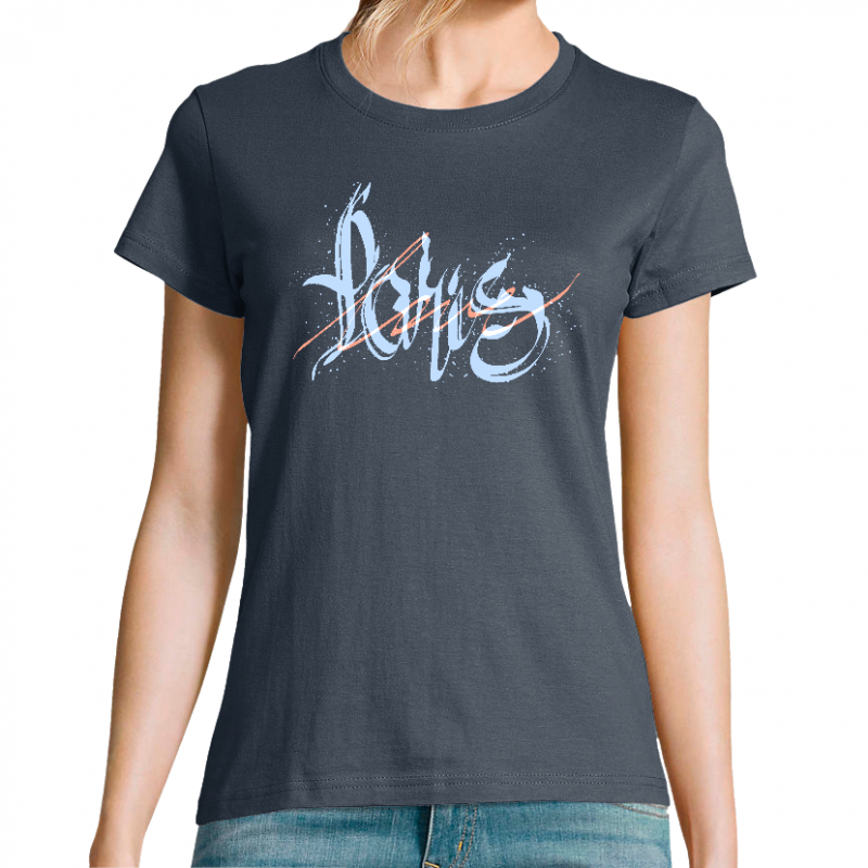 PARIS LOVE - T-SHIRT FEMME