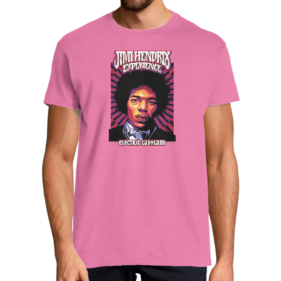  T‑shirt homme « Electric Ladyland » – motif Jimi Hendrix