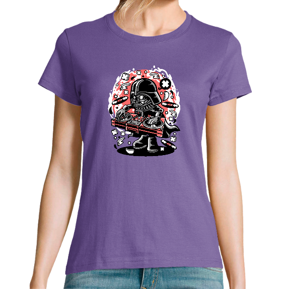 T-SHIRT DARK DJ FEMME 