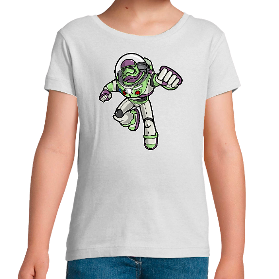 Face T-SHIRT BUZZ TROOPER FILLE