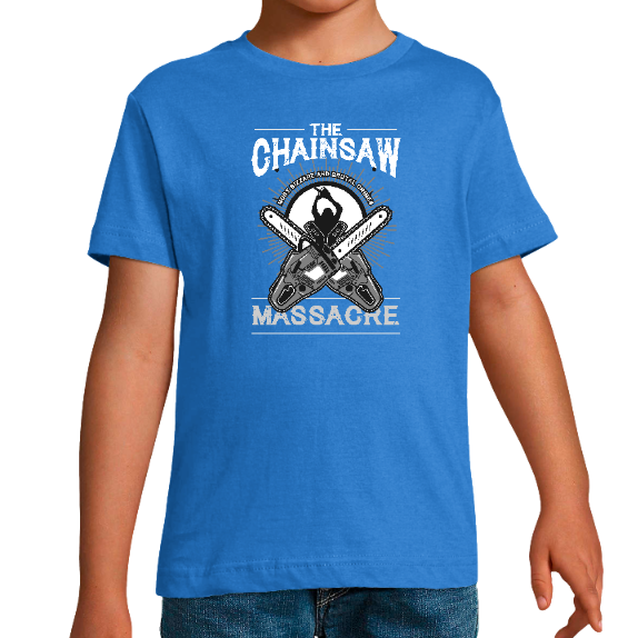 T-SHIRT MASSACRE A LA TRONÇONNEUSE GARÇON