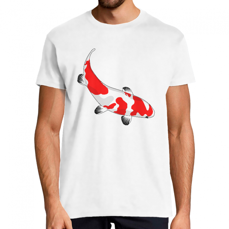 Face T shirt carpiste carpe KOI