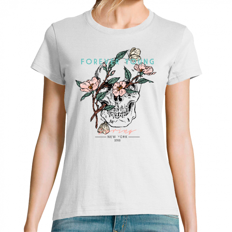 Face FOREVER YOUNG - T-SHIRT FEMME