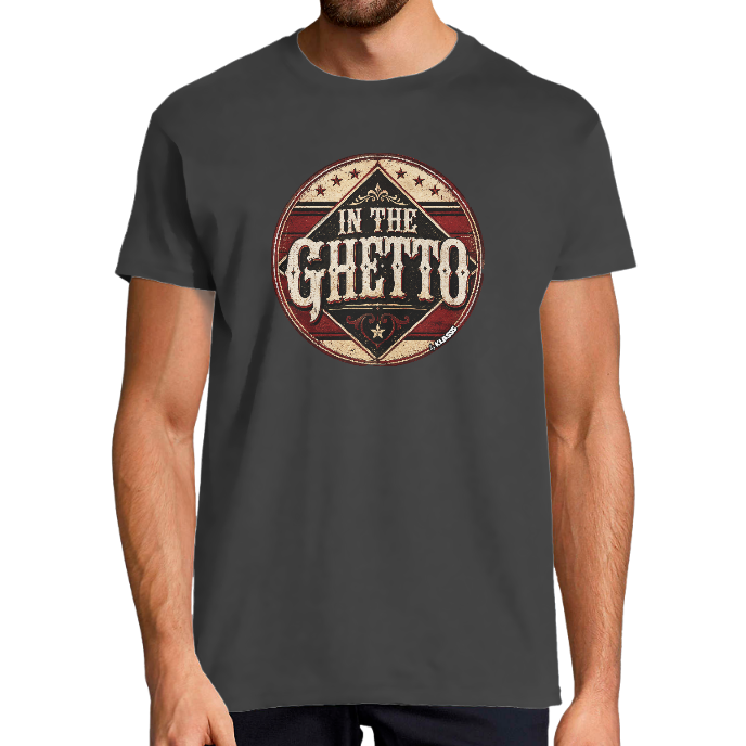 T-SHIRT HOMME " in the Ghetto" KLASSS - Style Vintage