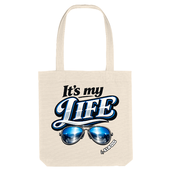 TOTE BAG KLASSS "IT'S MY LIFE" style rock année 80