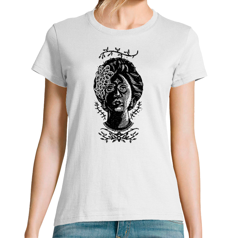 T-SHIRT FEMME - GIRL EYE