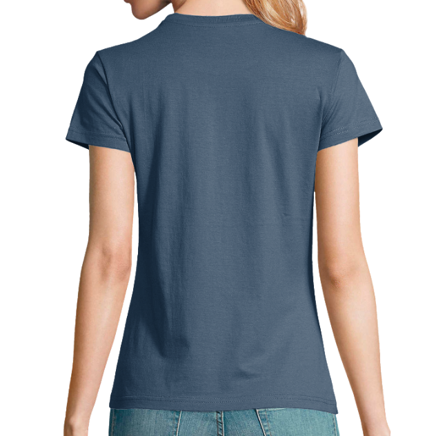 T-SHIRT KIM AND GOLF FEMME– Tee-shirt humour golf lifestyle