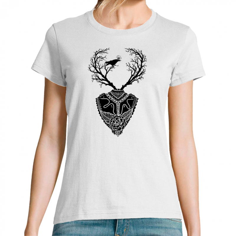 T-SHIRT FEMME - KING OF DARKNESS