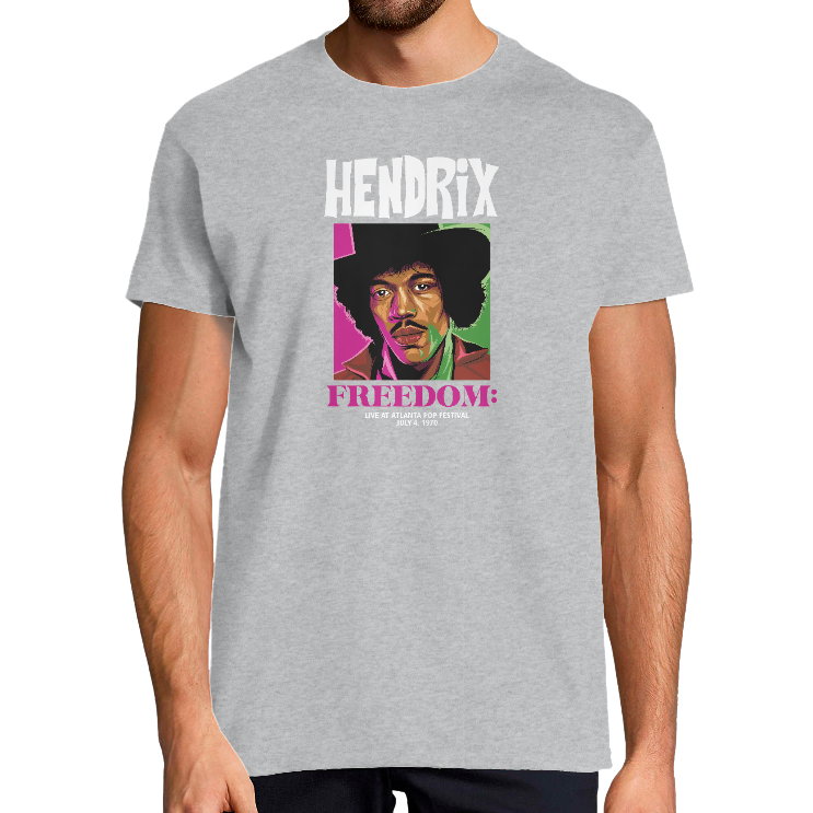 Face T-SHIRT HENDRIX HOMME
