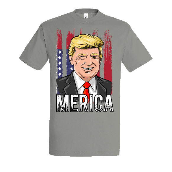 Face T-shirt Donald Trump MERICA MERICO