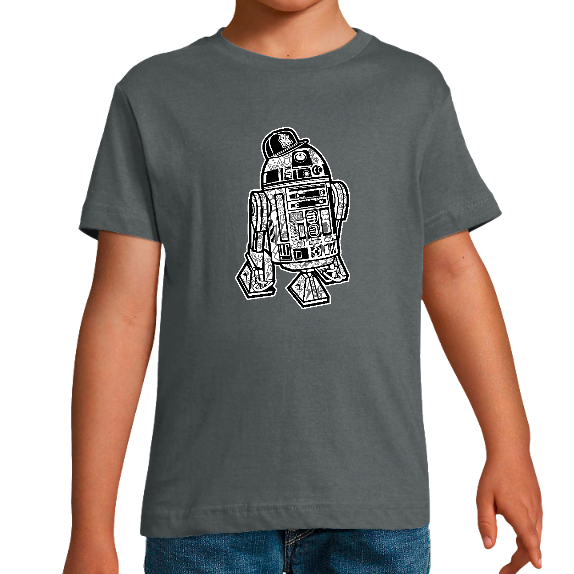 T-SHIRT R2D2 STAR WARS GARÇON 