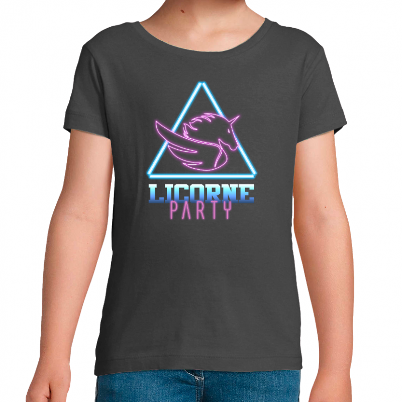 Face LICORNE PARTY - FILLE