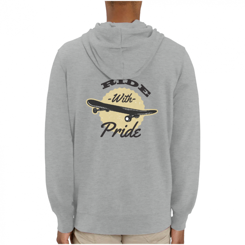 SWEATSHIRT RIDE WITH PRIDE UNISEXE
