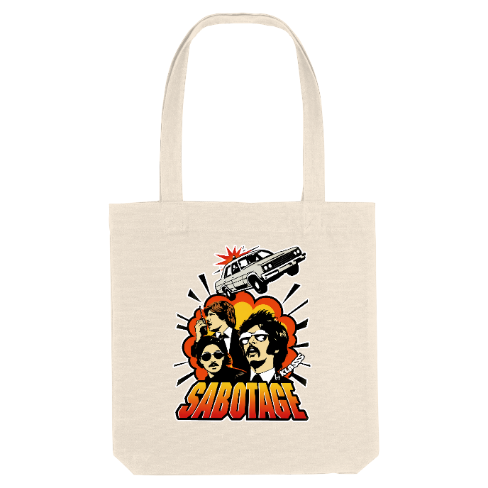TOTE BAG KLASSS VINTAGE HIP-HOP "SABOTAGE", style 70