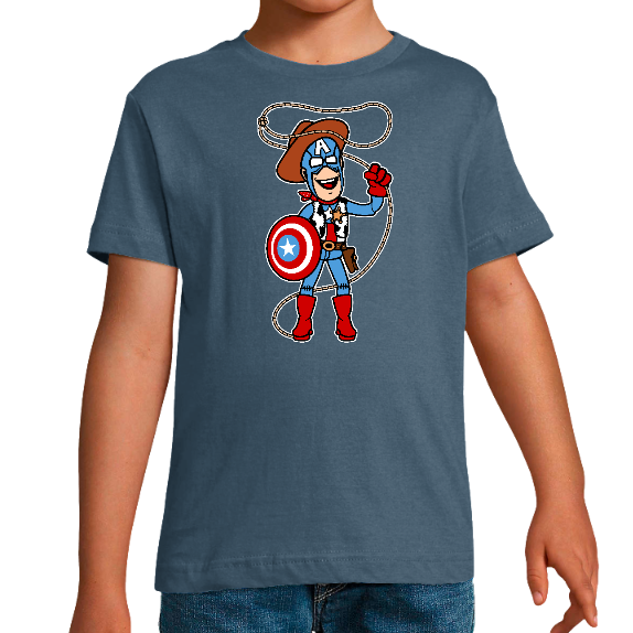 Face T-SHIRT CAPTAIN WOODY GARÇON