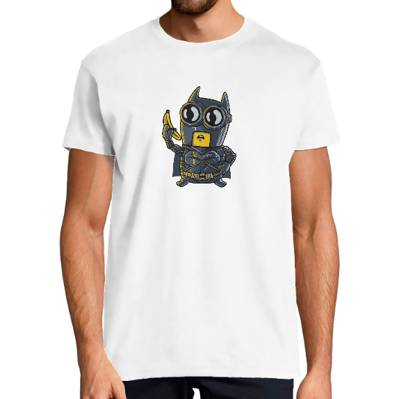 Face T-SHIRT BATMINION HOMME