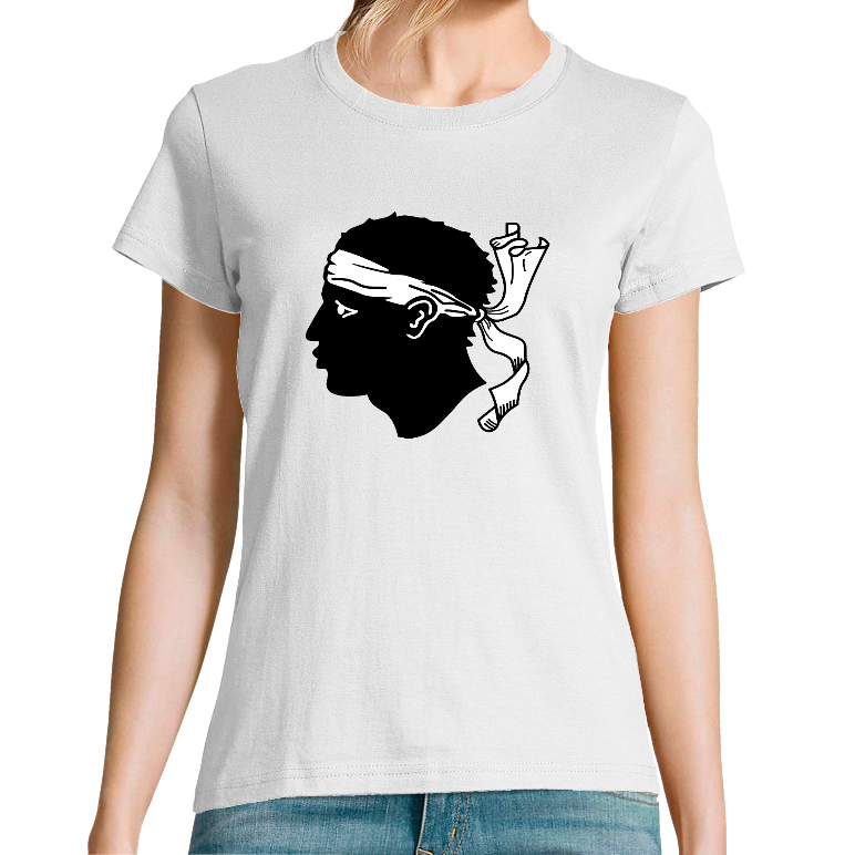 T-SHIRT FEMME CORSE