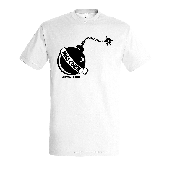Face T-shirt corse "Miss Corse"