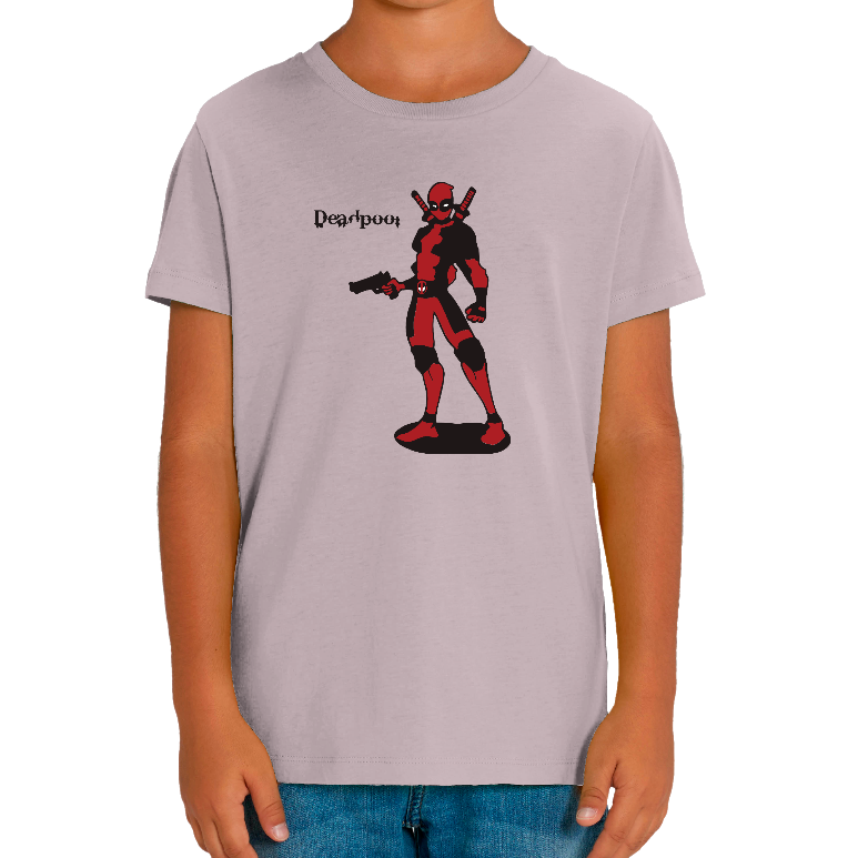 T-SHIRT DEADPOOL TAG ENFANT