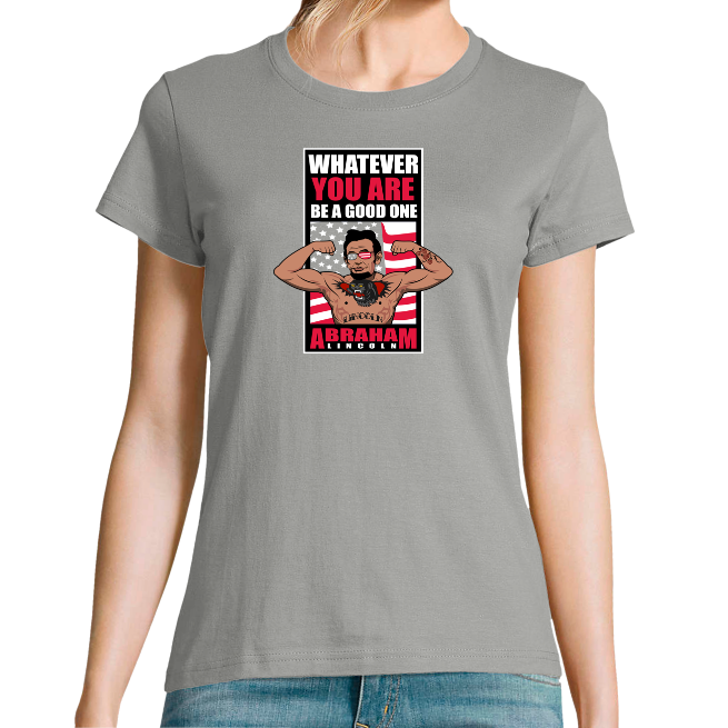 T-SHIRT LINCOLN FIGHTER FEMME