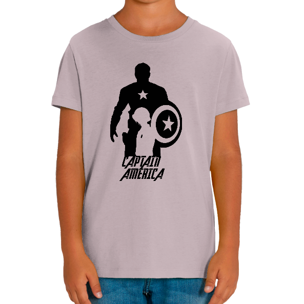 T-SHIRT CAPTAIN AMERICA ENFANT