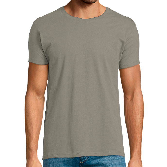 T-shirt Homme REGENT FIT KLASSS VINTAGE "2 CV PASSION COLLECTION" Automobile, col rond 150gr 