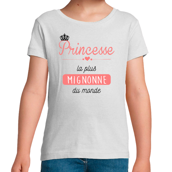 FILLE - PRINCESSE LA PLUS MIGNONNE