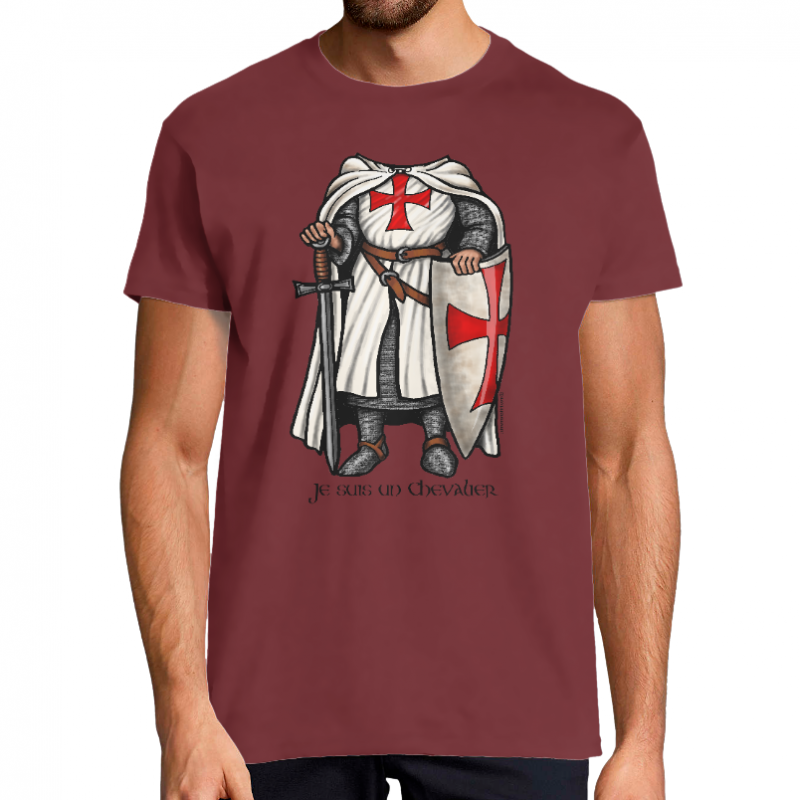 T-SHIRT JE SUIS UN CHEVALIER