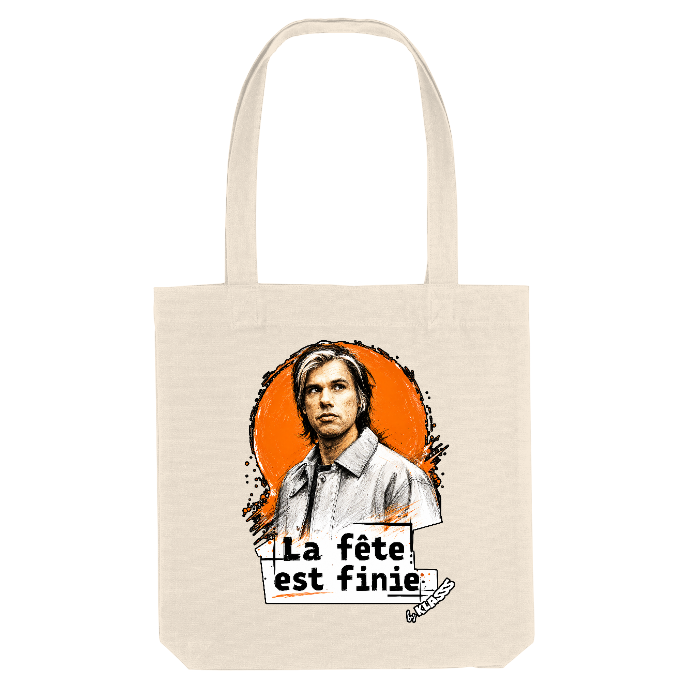 TOTE BAG KLASSS RAP MUSIQUE "La fête est finie" - Design Original