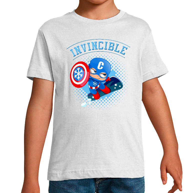 Face T-SHIRT ENFANT - INVINCIBLE