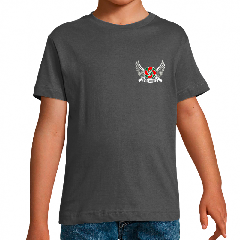 CROIX BASQUE AILES - T-SHIRT ENFANT