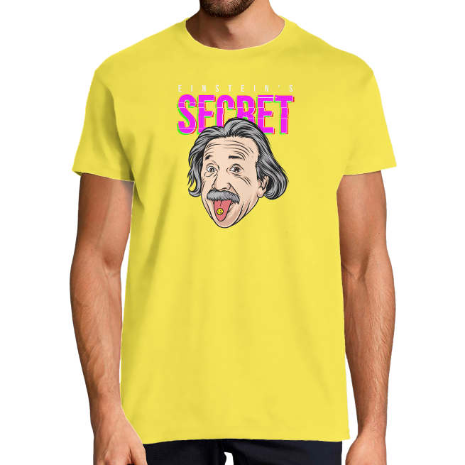 T-SHIRT EINSTEIN'S SECRET HOMME