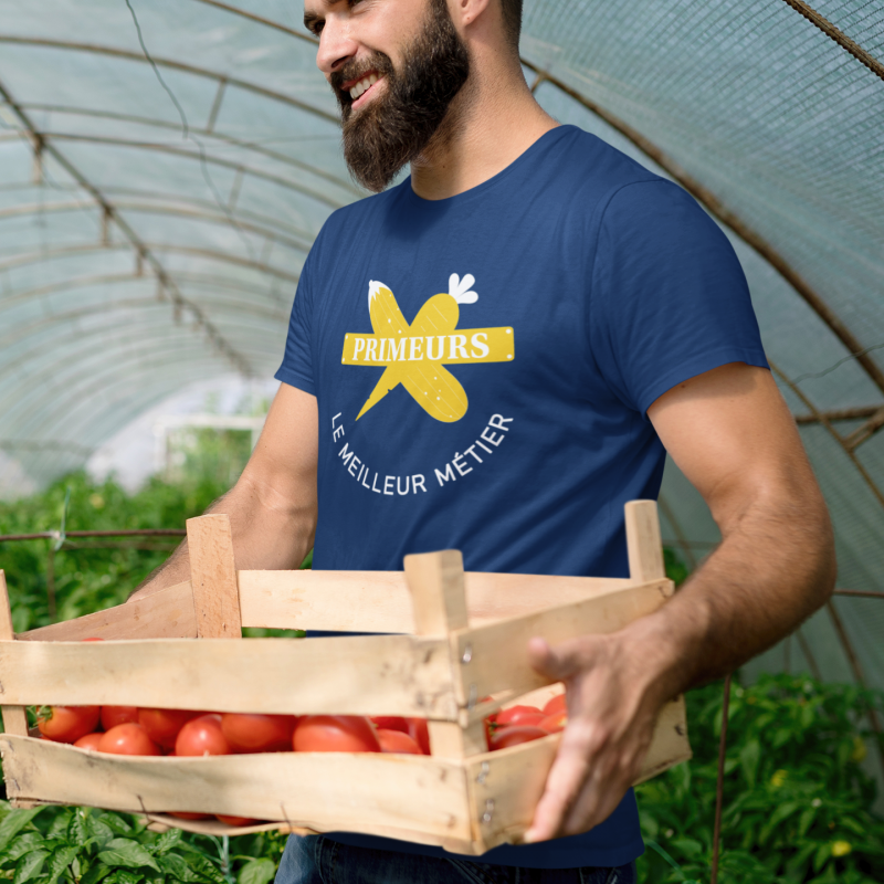T-SHIRT PRIMEURS POUR HOMME