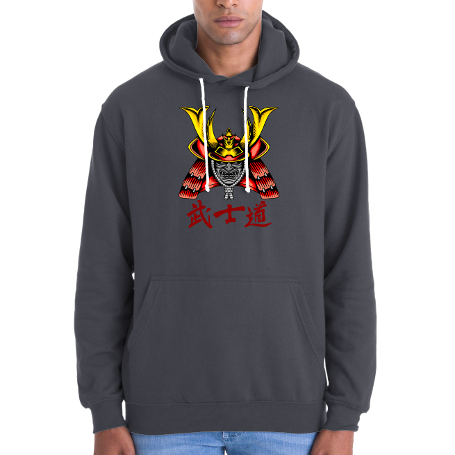 SWEATSHIRT SAMOURAI ROUGE UNISEXE