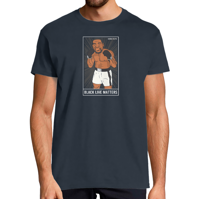 T-SHIRT BLACK LIVE MATTERS HOMME