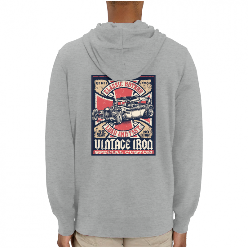 SWEATSHIRT CLASSIC HOTROD UNISEXE
