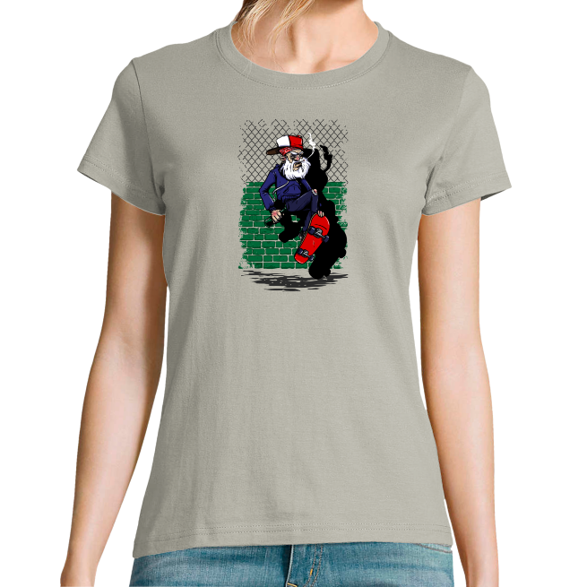 Face T-SHIRT PAPI SKATEUR FEMME